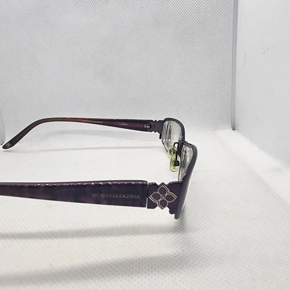 BCBGMaxAzria Samantha Eggplant Purple Prescription Glasses Frames